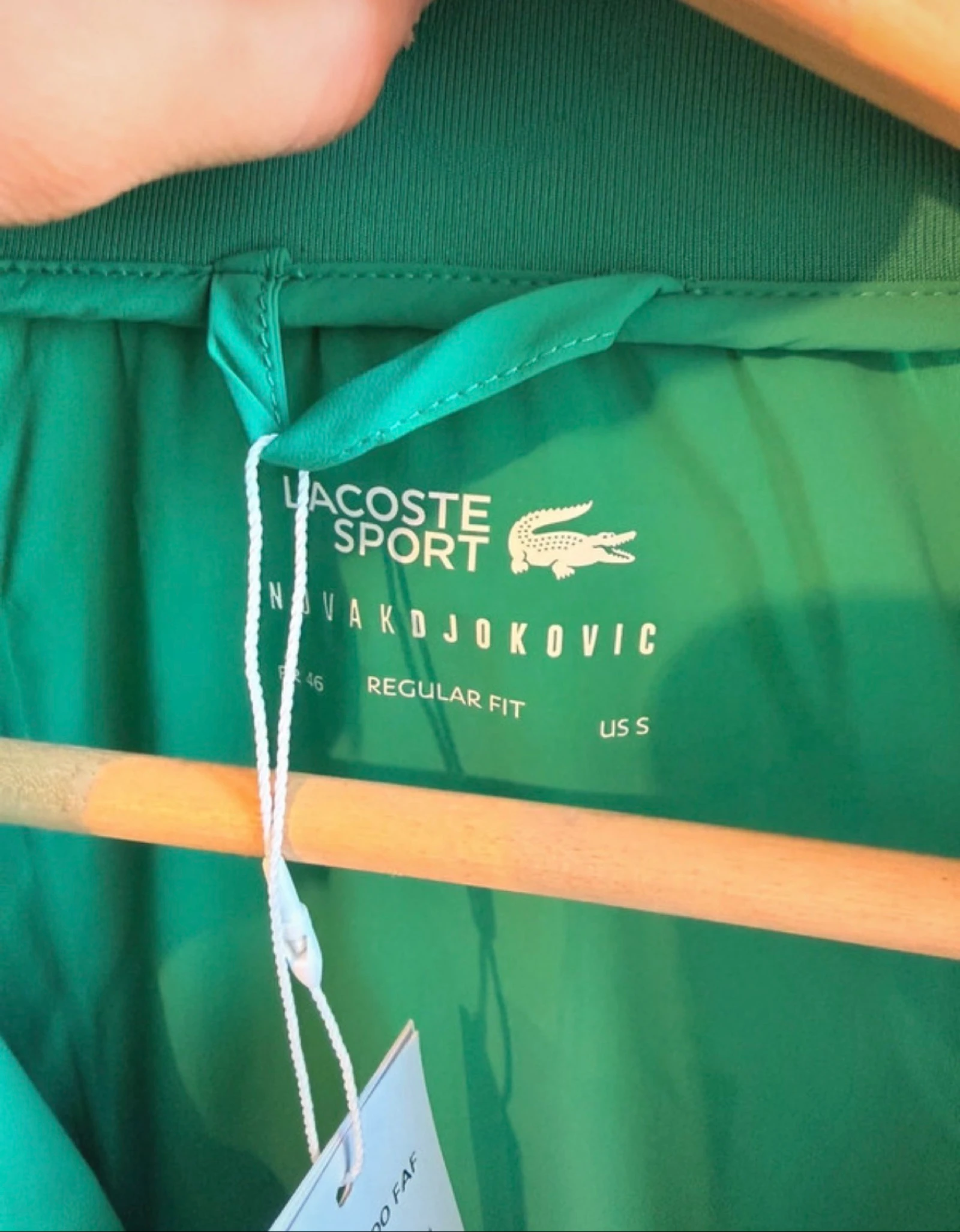 Jaqueta esportiva Lacoste zíper completo Djokovic Europa – photo 2